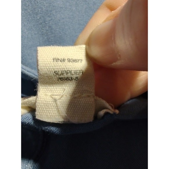 a.n.a. blue sleeveless hi-low tunic style tank top, Women's Size S 100% Rayon - Picture 5 of 6